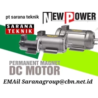 NEW POWER PERMANENT MAGNET MOTOR DC MOTOR PT. SARANA TEKNIK