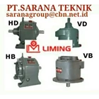 Liming gear reducer gearbox gear motor WORM GEAR pt. sarana teknik 1
