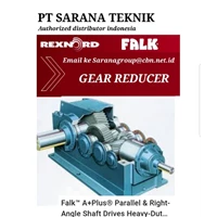 FALK GEAR REDUCER GEARBOX GEAR MOTOR PT. SARANA TEKNIK AUTHORIZED DISTRIBUTOR FALK REXNORD IN INDONESIA