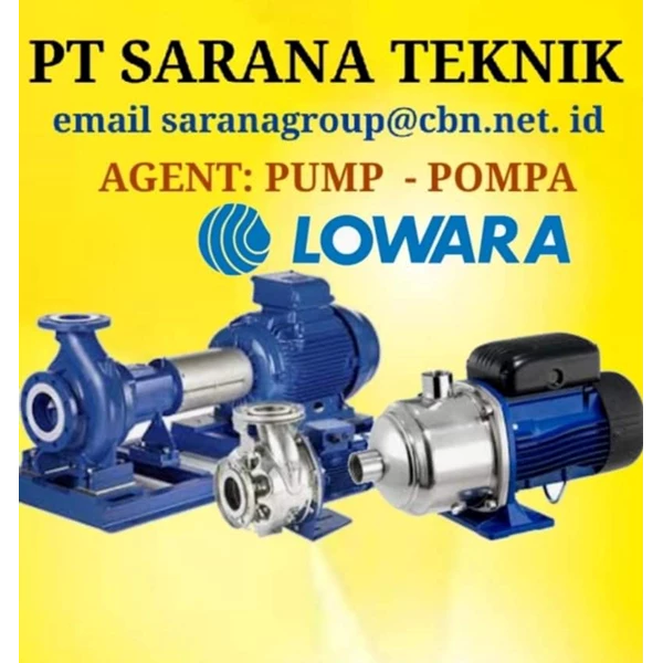 LOWARA Self Priming Centrifugal Pump Brand Lowara PUMP