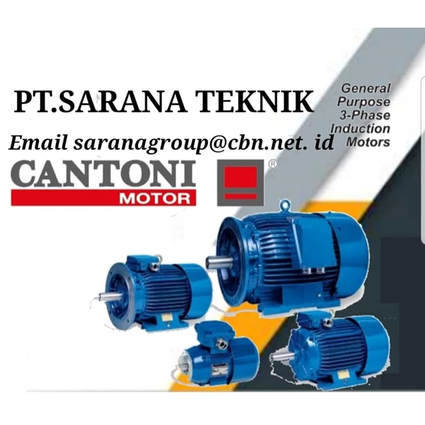 ELEKTRIM CANTONI PT SARANA TEKNIK ELECTRIC MOTOR IN INDONESIA