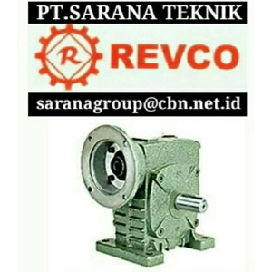 REVCO WORM GEAR REDUCER PT SARANA GEARBOX revco gearmotor gearreducer worm gearMOTOR