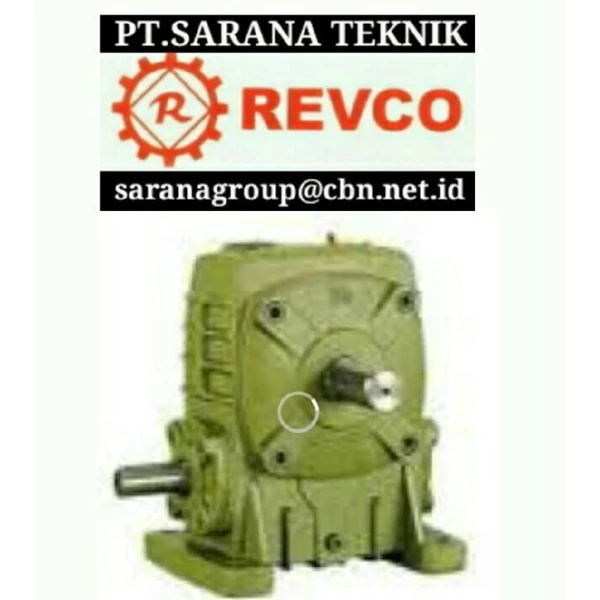REVCO WORM GEAR REDUCER PT SARANA GEARBOX revco gearmotor gearreducer worm gearMOTOR