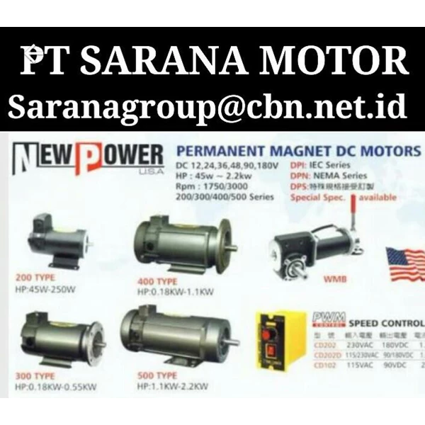 NEW POWER DC POWER PT SARANA MOTOR DC