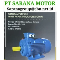 PT SARANA TITAN  ELECTRIC AC MOTOR 50 HZ FOOT MOUNTED