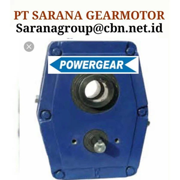 POWERGEAR SMSR PT SARANA GEAR GEARBOX MOTORS