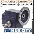 HUB CITY GEAR REDUCER GEARBOX PT SARANA GEAR MOTORS 2