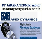 APEX DYNAMIC GEARMOTOR REDUCERS GEARBOX PT SARANA TEKNIK 1
