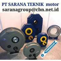 PT SARANA TEKNIK MOTOR POWERGEAR SHAFT MOUNTED SPEED GEAR REDUCER GEARBOX