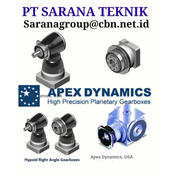 APEX DYNAMICS GEARMOTOR REDUCER GEARBOX PT SARANA TEKNIK motor