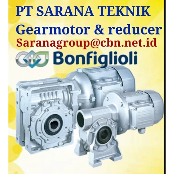 TYPR MAS VF MVF Gear Motor Reducer Bonfiglioli PT Sarana Teknik 