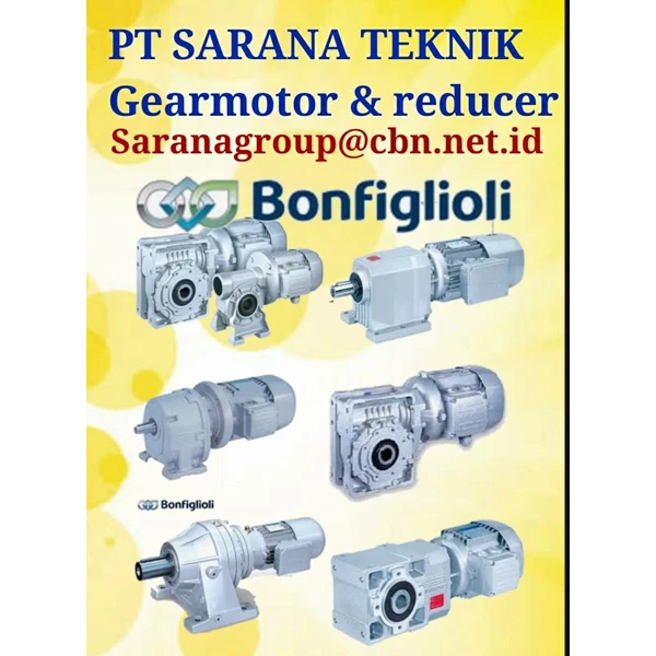 Electric Gear Motor Reducer PT SARANA TEKNIK BONFIGLIOLI
