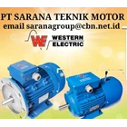 Electric Gear Motor PT SARANA TEKNIK WESTERN dinam0 motor 1