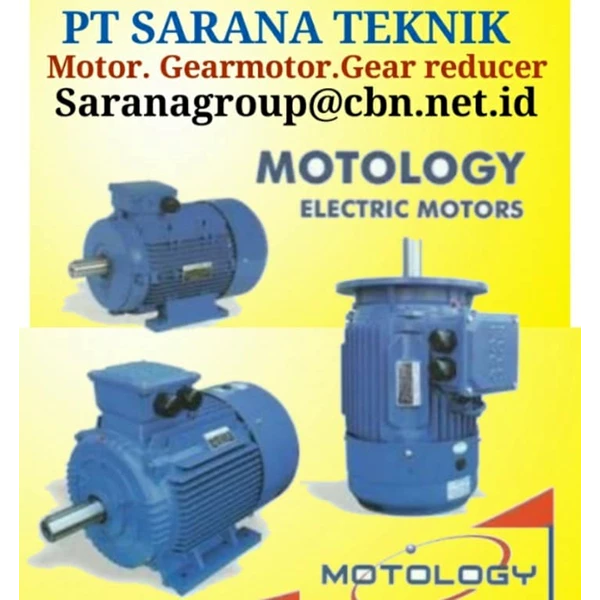 Electro Motor merk Motology PT SARANA TEKNIK 