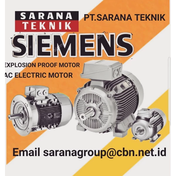 Electric Motor Merk Siemens PT Sarana Teknik