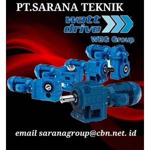 PT SARANA TEKNIK WATT DRIVE gear reducer motor