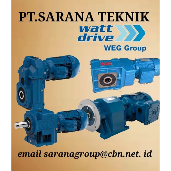 PT SARANA TEKNIK WATT DRIVE Helical geared motors 