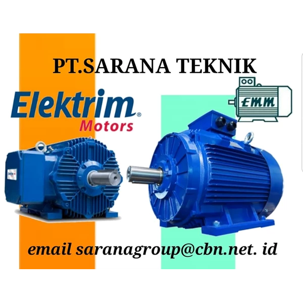 elekrim Electric Motor 3 PhasePT SARANA TEKNIK MOTOR ELEKTRIM CANTONI Three Phase Induction Motors 