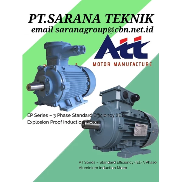 ATT Electric Motor PT Sarana teknik Motor